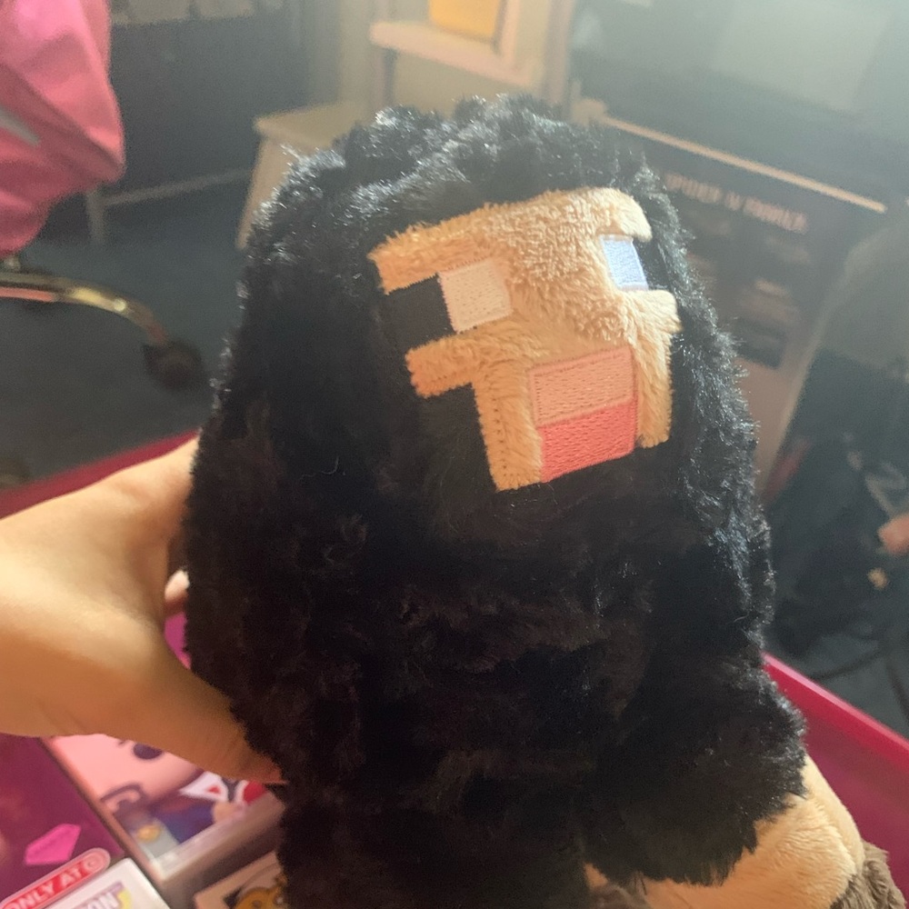 Minecraft Retired/Discontinued Plush Black Sheep